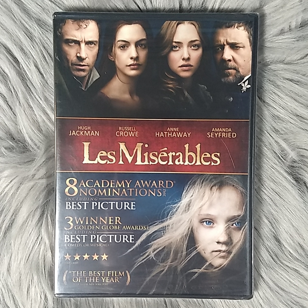 Les Miserables DVD Factory sealed
